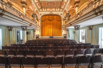 Interior view of the historic spa theatre