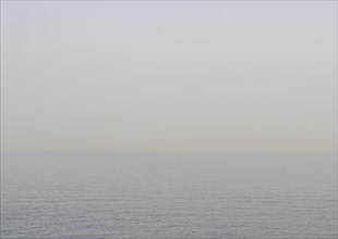 The sea on the coast of Beirut