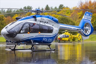 Helicopter of the Baden-Wuerttemberg Police