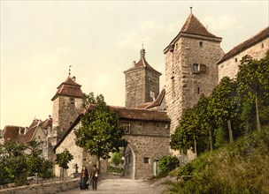 The Kobolzell Gate in Rothenburg ob der Tauber