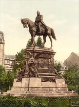 The Kaiser Wilhelm Monument in Frankfurt