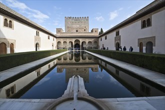 Inner courtyard with water basin