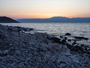 Evening atmosphere after sunset