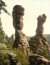 The Hercules Column near Bad Schweizermuehle in Saxony