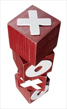 Hugs and Kisses Blocks XOXO