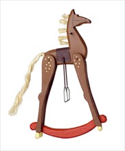 Rocking Horse Christmas Ornament