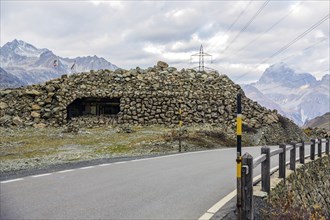 Swiss military bunker for national defence