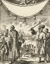 Turk and Clergyman with Christian Slaves