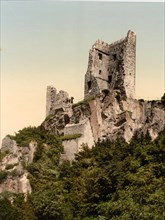 Drachenfels Castle Ruin in the Siebengebirge