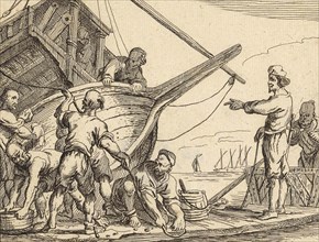 Slaves at Work on a Ship