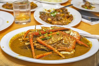 Mauritian Creole style lobster curry