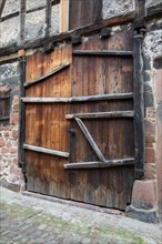 Old wooden gate