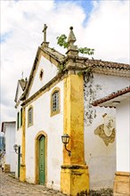 Famous church in the ancient and historic city of Paraty