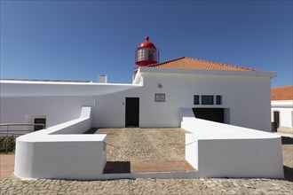 Historic lighthouse at Cape Cabo de Sao Vicente