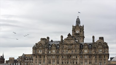 Balmoral Hotel with clock tower