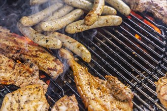 Barbecue in the garden