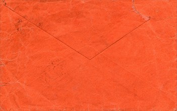 Orange mail letter envelope