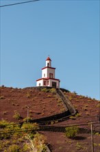 Beautiful Bell Tower of Joapira above the parish church of Nuestra Senora de Candelaria in La Frontera on El Hierro