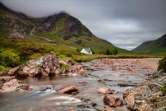 Old Cottage on the River Coe