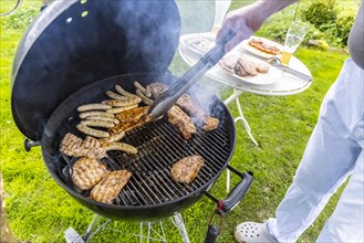 Barbecue in the garden