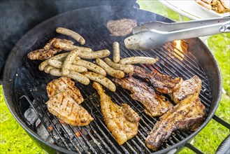 Barbecue in the garden