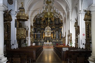 Interior view