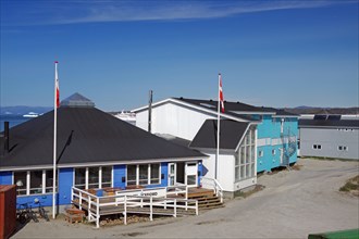 View of the Hotel Eisfjord in Ilulissat