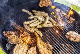 Barbecue in the garden