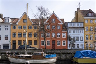 Colourful apartment buildings in the Christianshavn district