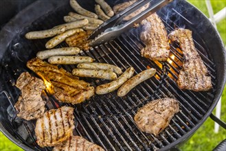 Barbecue in the garden