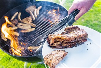 Barbecue in the garden