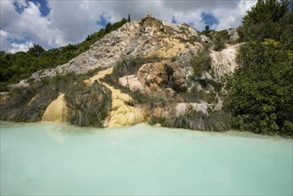 Hot springs of Bagni San Filippo