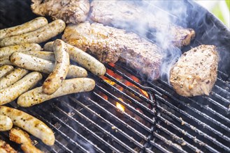 Barbecue in the garden