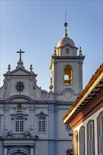 Details of the colonial architecture of the ancient city of Diamantina in Minas Gerais and its houses and churches
