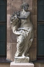 Statue depicting the season of spring