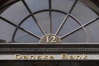 Lettering Danske Bank