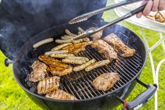 Barbecue in the garden