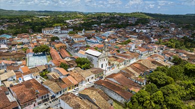 Aerial of the Unesco site Sao Cristovao