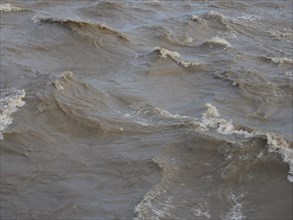 Muddy water surface background