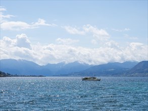 Excursion boat on Lake Attersee