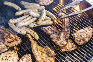 Barbecue in the garden