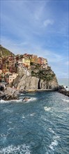 Scenic view of Manarola village located in Cinque Terre