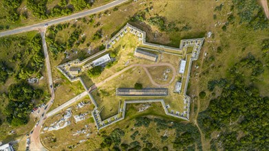 Aerial of the Fort of Santa Teresa