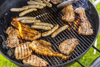 Barbecue in the garden