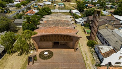 Aerial of the Unesco world heritage site
