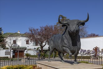 Monument to a fighting bull