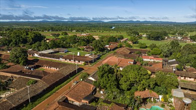 Aerial of the Concepcion mission