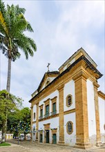Famous church in the historic center of ancient and city of Paraty on the south coast of the state of Rio de Janeiro founded in the 17th century