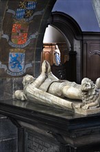 Tomb in the Collegiate Church of Saint Pierre and Saint Paul at Chimay