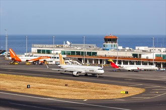 Aircraft at Madeira Airport